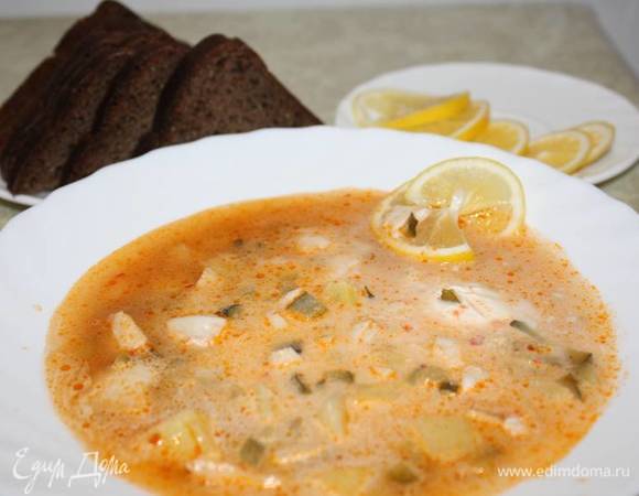 Солянка рыбная из судака Солянка рыбная из судака