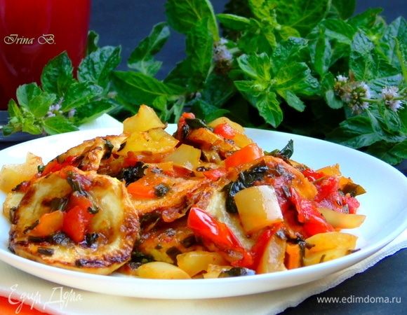 Кабачки по-гречески