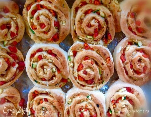 Овощные булочки с сыром Овощные булочки с сыром