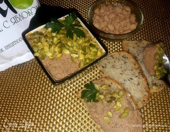 Нежный паштет с отрубями