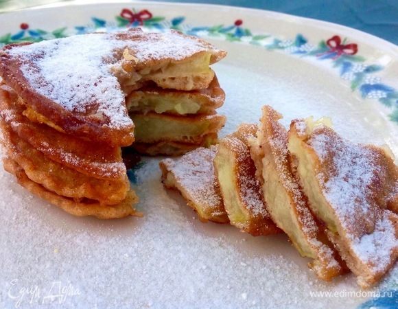 Яблоки в кляре Яблоки в кляре