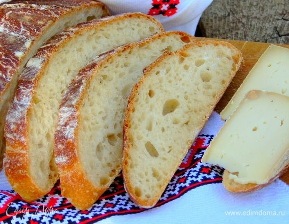 Французская булка на закваске