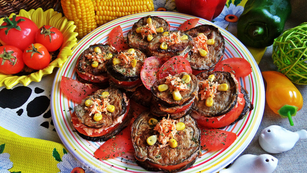 Сэндвичи из баклажанов