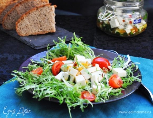 Брынза в остром маринаде