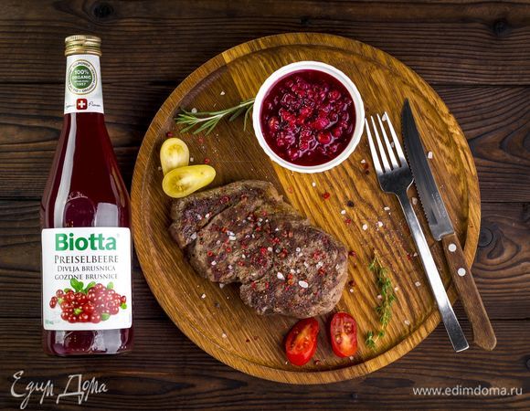 Ягодный соус к мясу