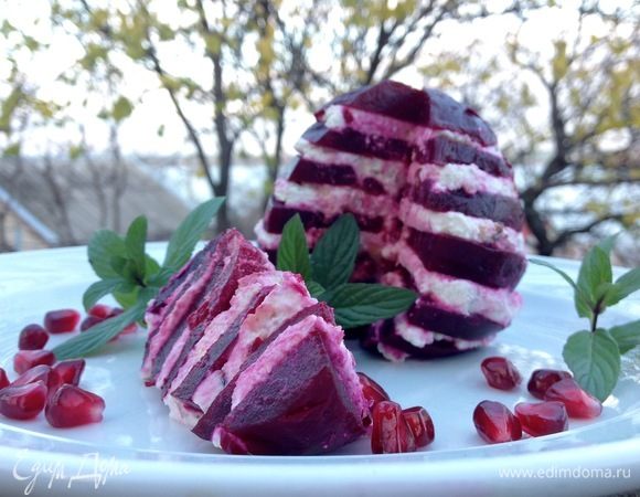 Свекла с творожно-чесночной начинкой Свекла с творожно-чесночной начинкой