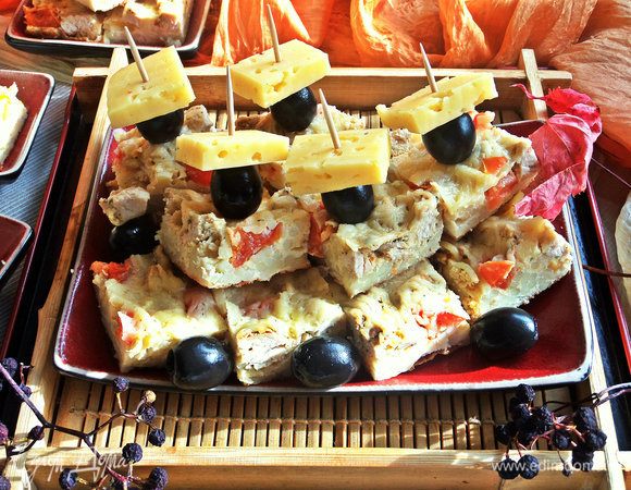 «Канапе» из спагетти «Канапе» из спагетти