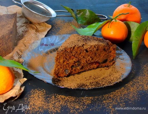 Шоколадный пирог с черносливом Шоколадный пирог с черносливом