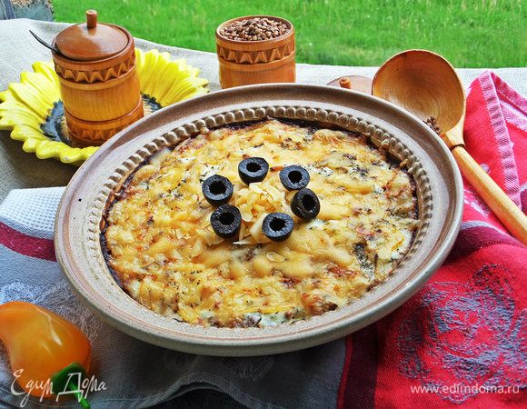 Гречка с курочкой под сыром Гречка с курочкой под сыром