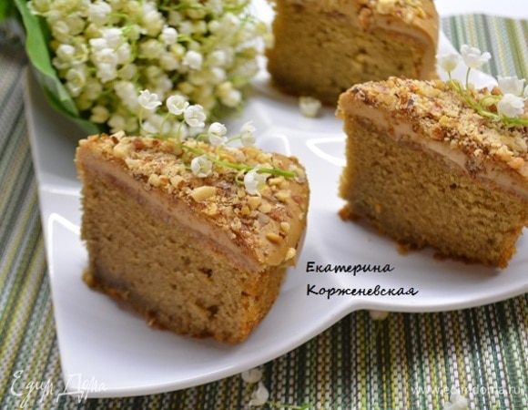 Кофейный кекс с помадкой