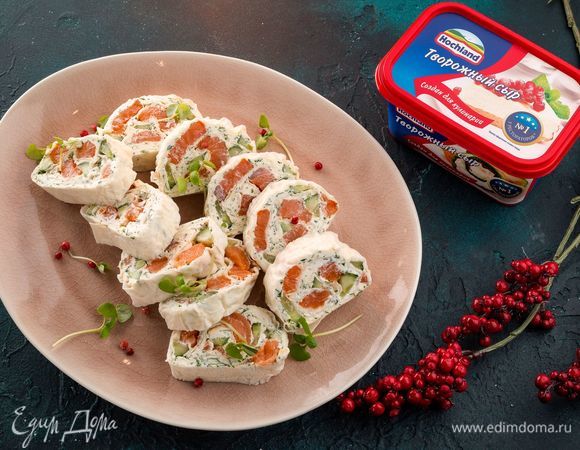 Рулет из лаваша «Новогодний» Рулет из лаваша «Новогодний»