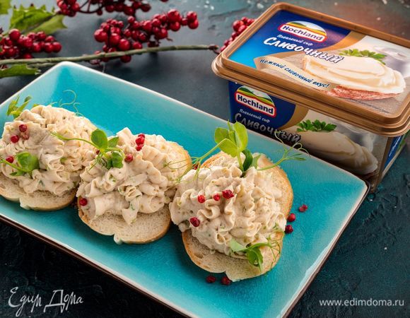 Паштет с плавленым сыром Паштет с плавленым сыром