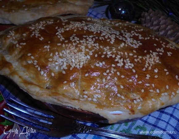 Порционный пай со свининой