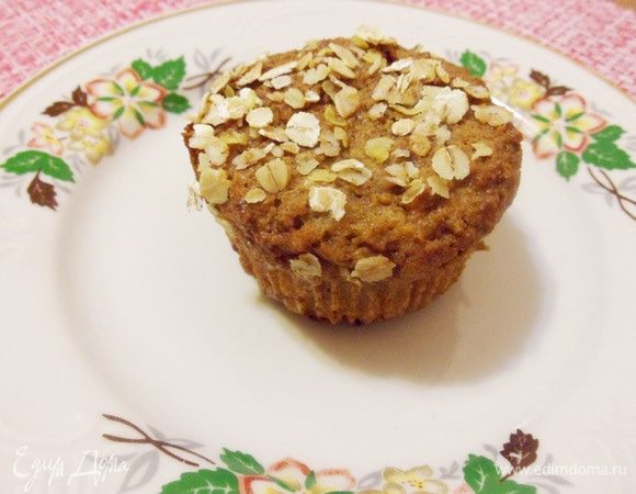 Полезные маффины на отрубях и кефире