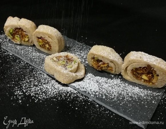 Сабле с начинкой из инжира с фисташками Сабле с начинкой из инжира с фисташками