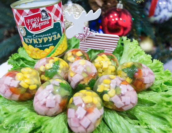 Заливное «Яйца Фаберже» Заливное «Яйца Фаберже»