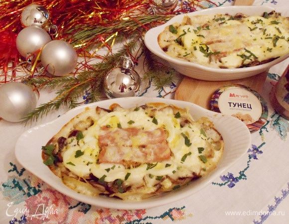 Консервированный тунец в сметане Консервированный тунец в сметане