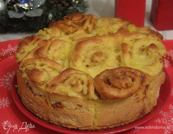 Пирог с тыквенной начинкой Пирог с тыквенной начинкой