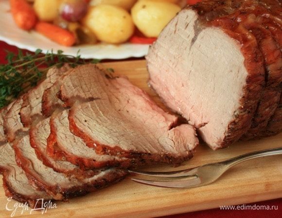 Ростбиф с сезонными овощами Ростбиф с сезонными овощами