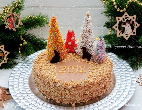 Торт «Киевский» грильяжный Торт «Киевский» грильяжный