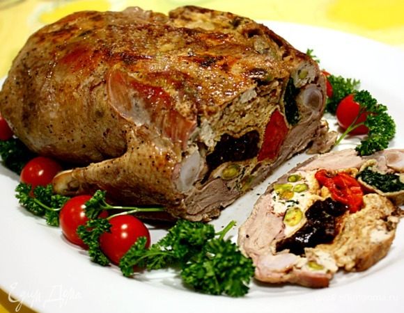 Утка по-боярски