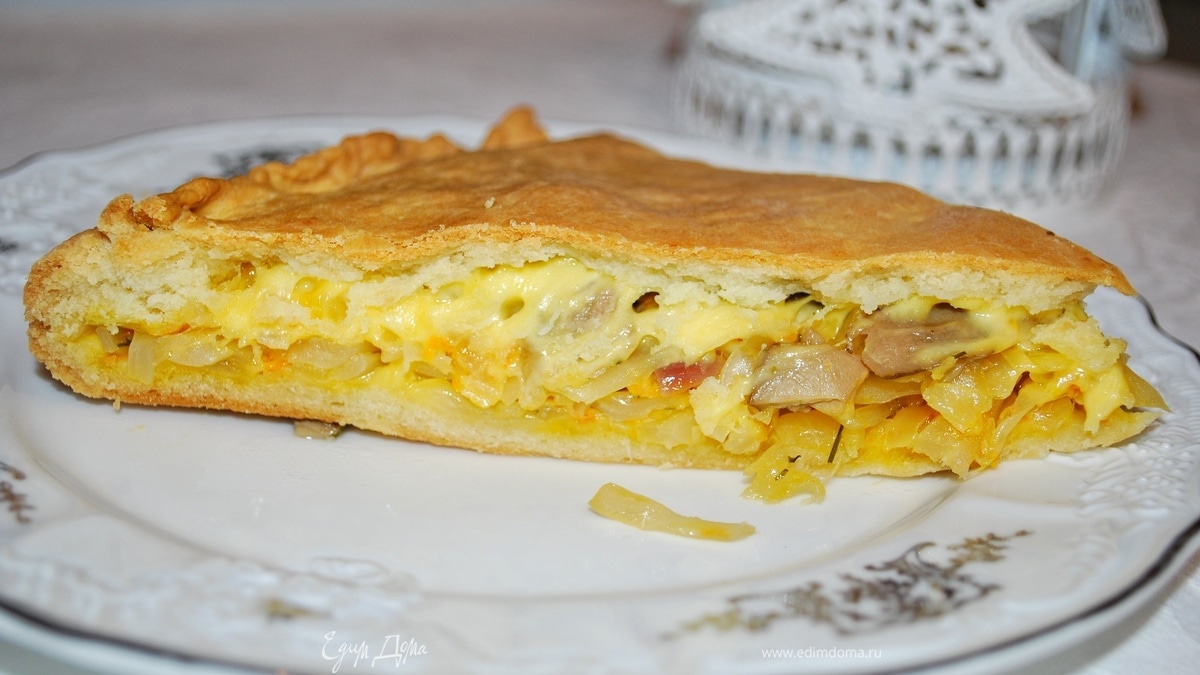 Рождественский пирог с сюрпризом