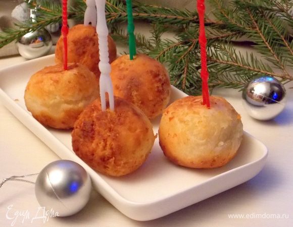Закусочные сырные шарики Закусочные сырные шарики