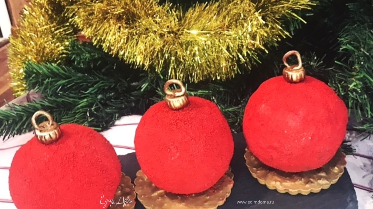 Муссовый десерт «Малиновый рай»