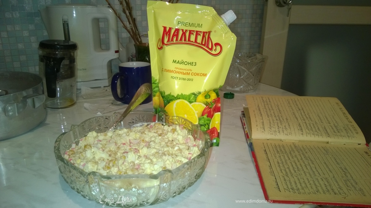 Крабовый салат