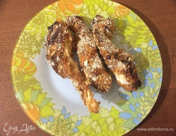 Куриная грудка в овсяной шубке Куриная грудка в овсяной шубке
