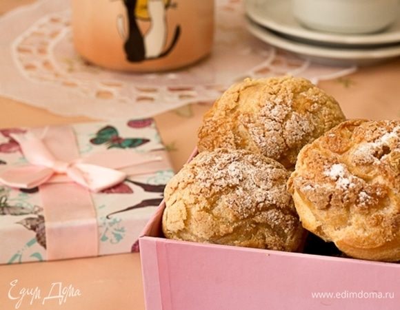 Профитроли с кракелином