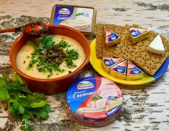 Крем-суп из цветной капусты c грибами Крем-суп из цветной капусты c грибами