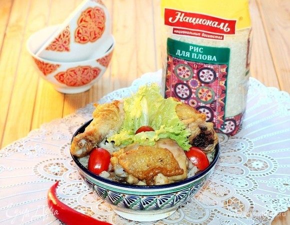 Плов с куриной печенью и курицей Плов с куриной печенью и курицей