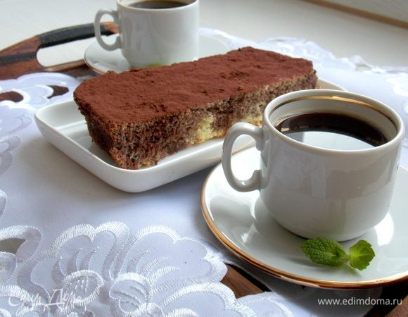 Сливочно-шоколадный манник