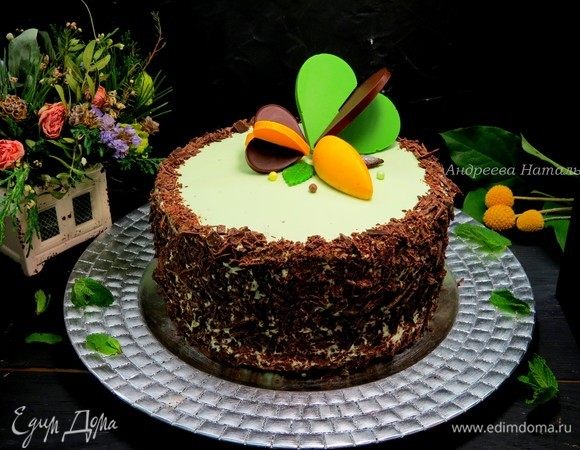 Торт «Шоколад-Мята-Лимон»