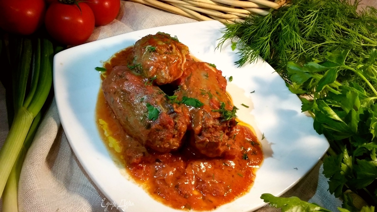 Итальянские рулетики под томатным суго