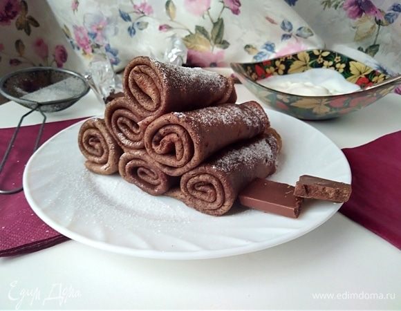 Шоколадные блинчики Шоколадные блинчики