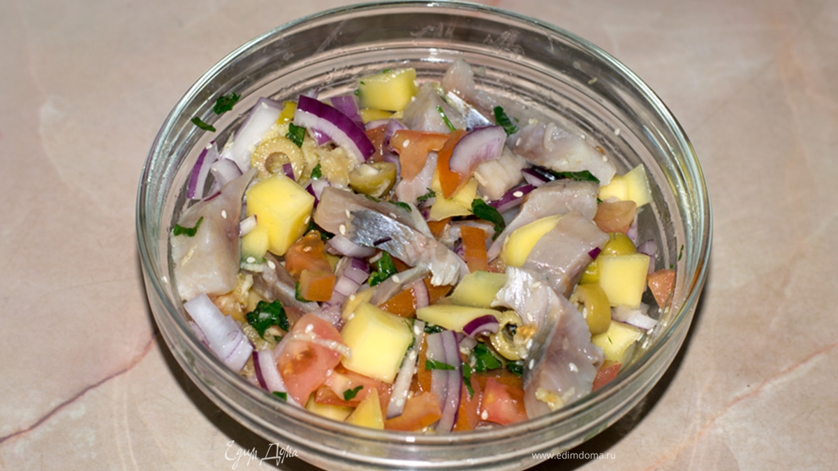 Закуска из сельди