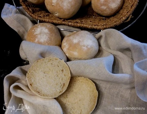 Булочки на солевом дрожжевом растворе 