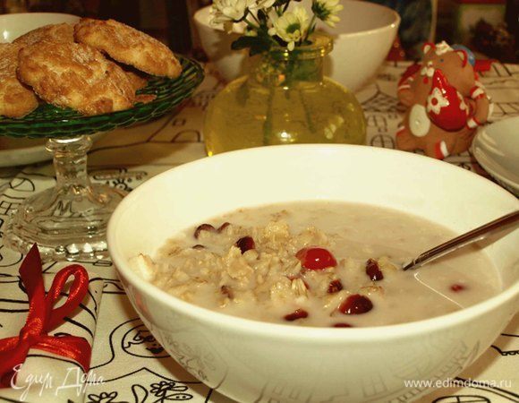 Овсяная каша на кокосовом молоке Овсяная каша на кокосовом молоке