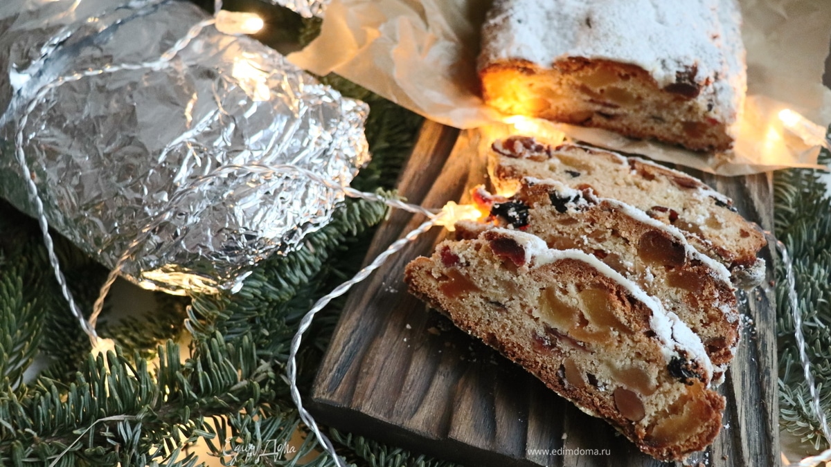 Чудесный дрожжевой штоллен