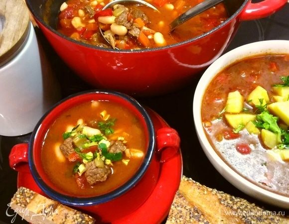 Суп-гуляш оригинальный 