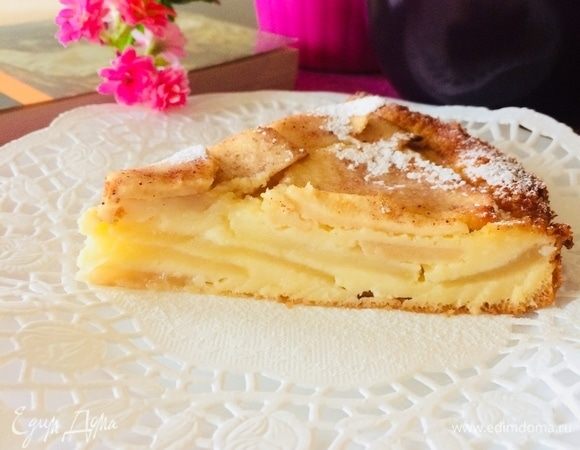 Быстрый яблочный пирог Быстрый яблочный пирог