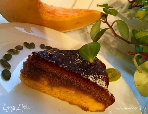 Тыквенно-шоколадная запеканка Тыквенно-шоколадная запеканка