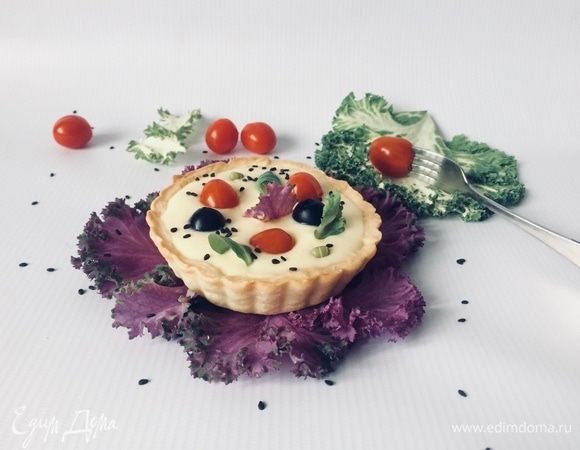 Закусочные корзинки с заварным кремом из пармезана Закусочные корзинки с заварным кремом из пармезана