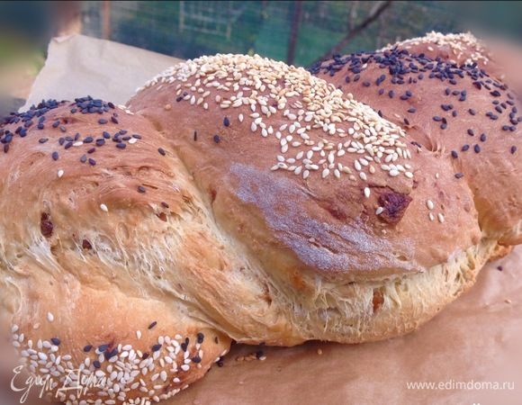 Хлеб с инжиром и семечками Хлеб с инжиром и семечками