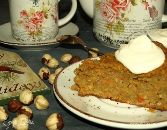 Тыквенно-морковный пирог