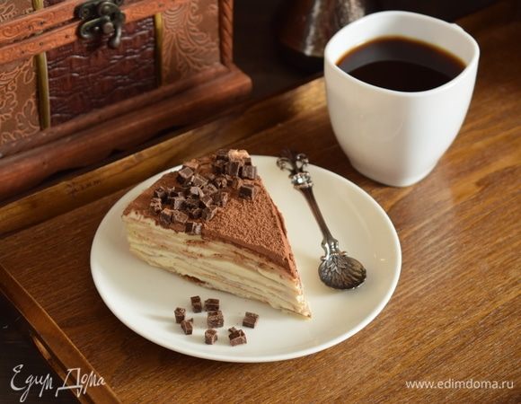 Блинный торт «Тирамису» Блинный торт «Тирамису»