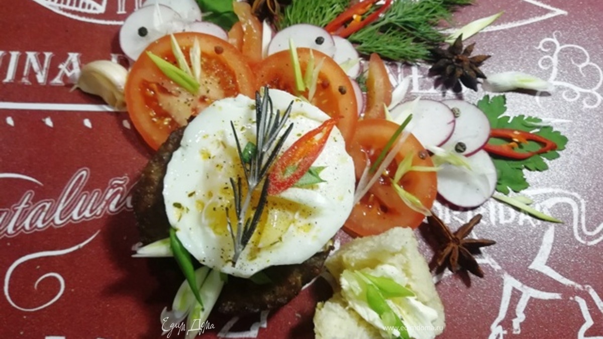 Бифштекс с яйцом «Любимый»