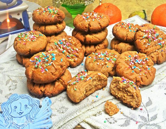 Печенье из арахисовой пасты Печенье из арахисовой пасты